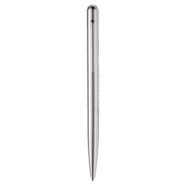 Crystal Shimmer 볼포인트 펜, 실버 톤, 크롬 플래팅 - Swarovski, 5595672