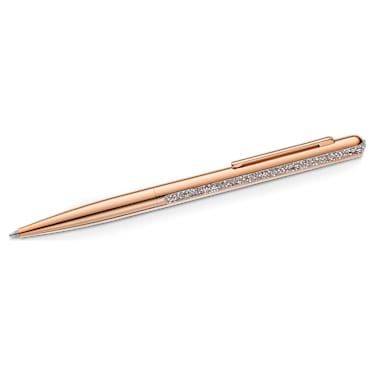 Crystal Shimmer ballpoint pen, Rose gold tone, Rose gold-tone plated ...