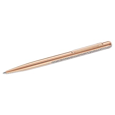 Crystal Shimmer ballpoint pen, Rose gold tone, Rose gold-tone plated ...