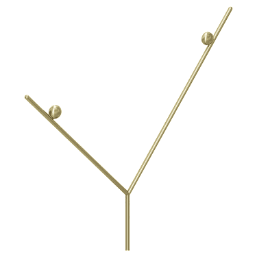 Dísztartó állvány, aranyszínű - Swarovski, 5596539