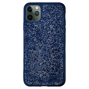 Étui pour smartphone Glam Rock, iPhone® 11 Pro, Bleu - Swarovski, 5599134