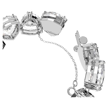 Millenia ブレスレット, オーバーサイズ クリスタル, トリリアントカット, ホワイト, ロジウム・プレーティング | Swarovski Millenia ブレスレット, オーバーサイズ クリスタル, トリリアントカット, ホワイト, ロジウム・プレーティング | Swarovski