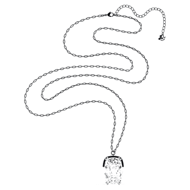 Harmonia Anhänger, Übergroßer Kristall, Weiß, Metallmix - Swarovski, 5600042