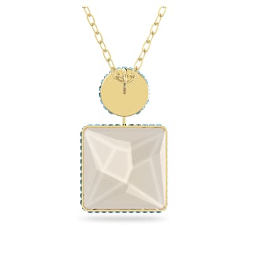 Angelica Necklace Womens Gold Plate Cubic Zirconia Pendant Ginger Lyne –  Ginger Lyne Collection