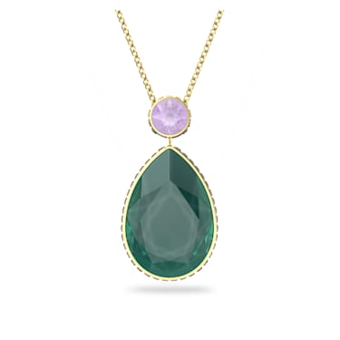 Swarovski on sale emerald necklace