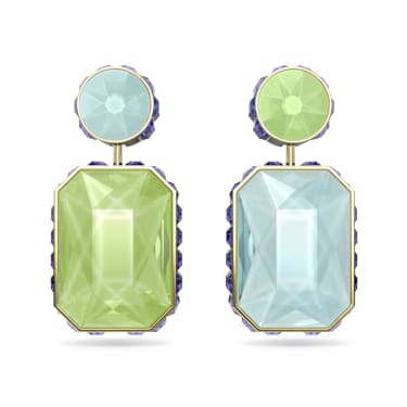 Double sided earrings swarovski hot sale