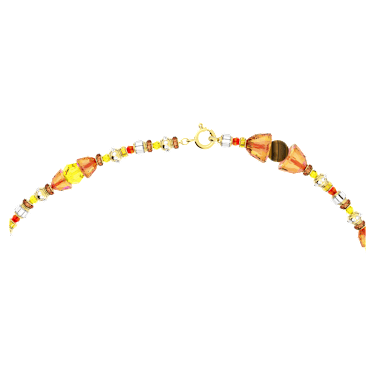 Collar Somnia, ExtraLargo, Marrón, Baño tono oro - Swarovski, 5600790