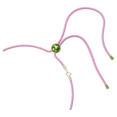 Colier Dulcis, Tăietură perniță, Verde - Swarovski, 5601585