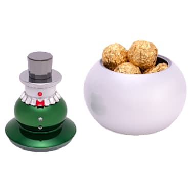 Holiday Cheers Pojemnik na cukierki Bałwanek - Swarovski, 5610000