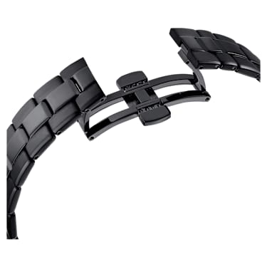 Reloj Octea Lux Sport, Fabricado en Suiza, Brazalete de metal, Negro, Acabado negro - Swarovski, 5610472