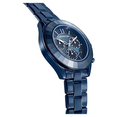 Octea Lux Sport 워치, 스위스 메이드, 메탈 브레이슬릿, 블루, 블루 피니시 - Swarovski, 5610475