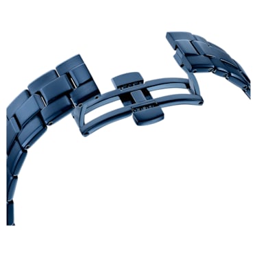 Montre Octea Lux Sport, Fabriqué en Suisse, Bracelet en métal, Bleues, Finition bleue - Swarovski, 5610475