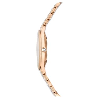 Attract Uhr, Schweizer Produktion, Pavé, Metallarmband, Roséfarben, Roségoldfarbenes Finish - Swarovski, 5610487