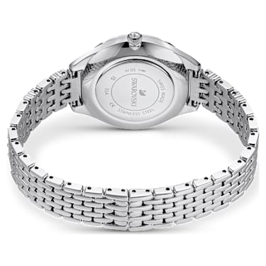 Reloj Attract, Fabricado en Suiza, Pavé, Brazalete de metal, Tono plateado, Acero inoxidable - Swarovski, 5610490