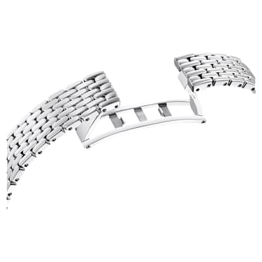 Reloj Attract, Fabricado en Suiza, Pavé, Brazalete de metal, Tono plateado, Acero inoxidable - Swarovski, 5610490