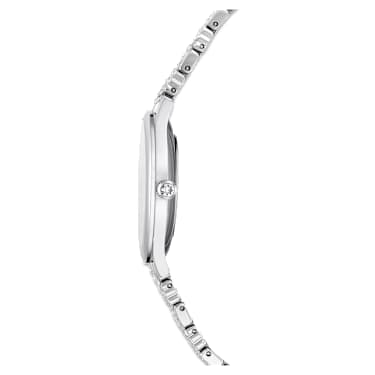 Reloj Attract, Fabricado en Suiza, Pavé, Brazalete de metal, Tono plateado, Acero inoxidable - Swarovski, 5610490