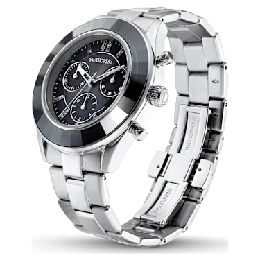 Swarovski octea sport zebra swiss made women's black watch 50 meters 5040563 online