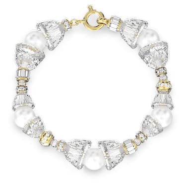 Conjunto Somnia, Blanco, Baño tono oro - Swarovski, 5610981