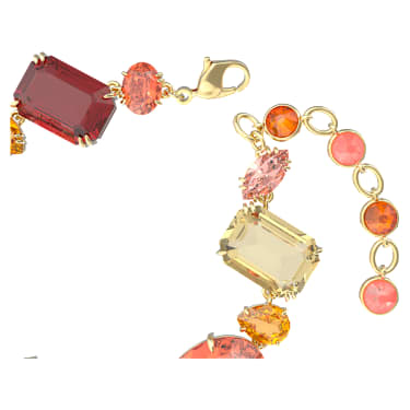 Gema 手链, 混合切割, 流光溢彩, 镀金色调 - Swarovski, 5614451