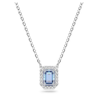 Verižica Millenia, Osmerokotni rez, Modra, Prevleka iz rodija - Swarovski, 5614926
