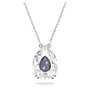 Elegance of Africa nyaklánc, Fehér, Ródium bevonattal - Swarovski, 5615114