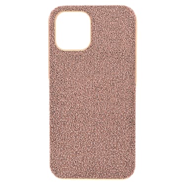 Pouzdro na chytrý telefon High, iPhone® 12 Pro Max, Odstín růžového zlata - Swarovski, 5616364