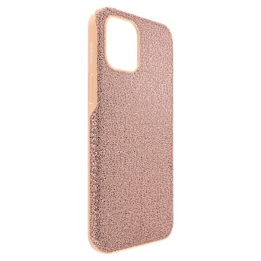 Pouzdro na chytrý telefon High, iPhone® 12 Pro Max, Odstín růžového zlata - Swarovski, 5616364