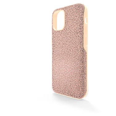 Husă pentru smartphone High, iPhone® 12 mini, Nuanță roz-aurie - Swarovski, 5616365