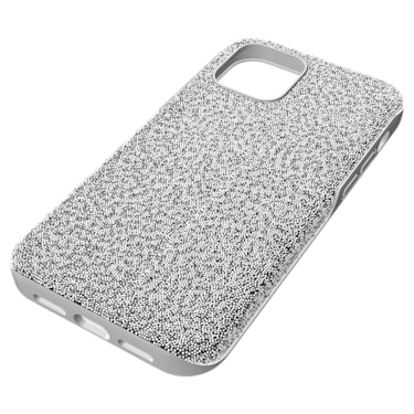 Θήκη κινητού High, iPhone® 12 Pro Max, Ασημί τόνος - Swarovski, 5616368