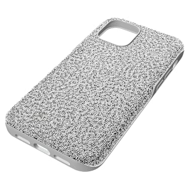 Ovitek za mobilni telefon High, iPhone® 12 Pro Max, Srebrn odtenek - Swarovski, 5616368