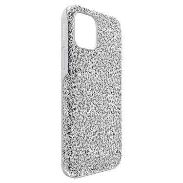 Ovitek za mobilni telefon High, iPhone® 12 Pro Max, Srebrn odtenek - Swarovski, 5616368
