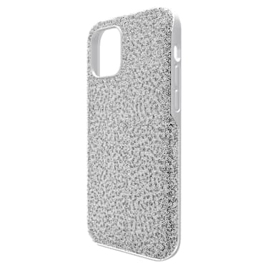 Θήκη κινητού High, iPhone® 12 Pro Max, Ασημί τόνος - Swarovski, 5616368