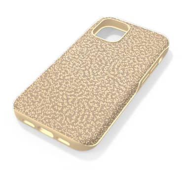 Husă pentru smartphone High, iPhone® 12 mini, Nuanță aurie - Swarovski, 5616376