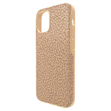 Husă pentru smartphone High, iPhone® 12 mini, Nuanță aurie - Swarovski, 5616376