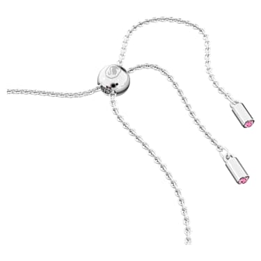 Chroma bracelet, Octagon cut, Multicolored, Rhodium plated - Swarovski, 5616642