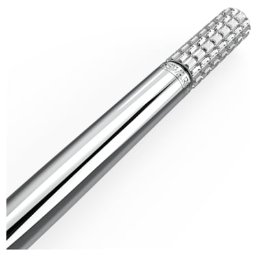 Ballpoint pen, Silver tone, Chrome plated - Swarovski, 5617001