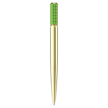 Ballpoint pen, Green, Gold-tone plated - Swarovski, 5618145