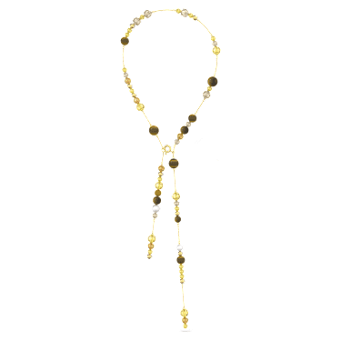Somnia Y形项链, 流光溢彩, 镀金色调 - Swarovski, 5618299