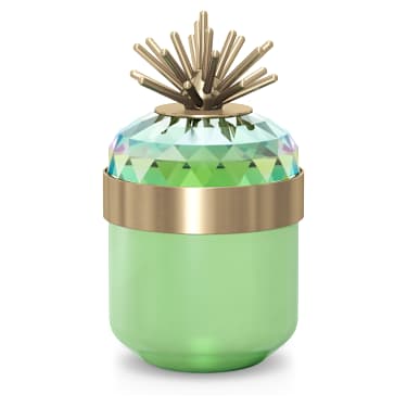 Jungle Beats Decorative Box Andoki, Light Green - Swarovski, 5619216