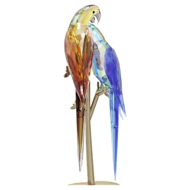 Jungle Beats Parrot Couple Bell & Brio - Swarovski, 5619218