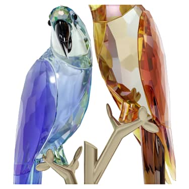 Jungle Beats Parrot Couple Bell & Brio - Swarovski, 5619218