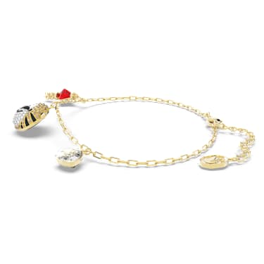 Brățară Zodiac Tiger, Tigru, Multicoloră, Placat cu auriu - Swarovski, 5620295
