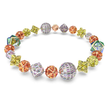 Collier Curiosa, Fermoir magnétique, Multicolore, Finition mix de métal - Swarovski, 5621140