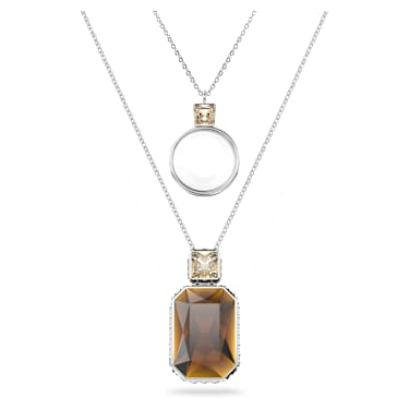 Obesek Elegance of Africa, Komplet (2), Rjav, Prevleka iz rodija - Swarovski, 5622784
