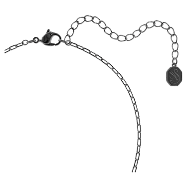 Zodiac Tiger pendant, Tiger, Gray, Ruthenium plated - Swarovski, 5623750