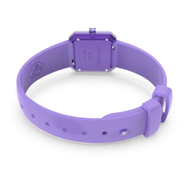ウォッチ, シリコンストラップ, パープル - Swarovski, 5624376