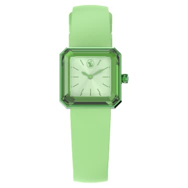 นาฬิกา, สายซิลิโคน, เขียว - Swarovski, 5624379
