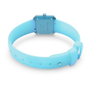 นาฬิกา, สายซิลิโคน, น้ำเงิน - Swarovski, 5624385