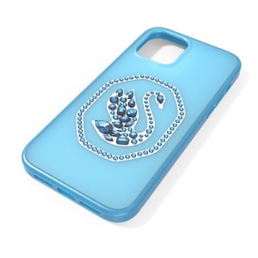 Capa para smartphone, Cisne, iPhone® 12 Pro Max, Azul - Swarovski, 5625623