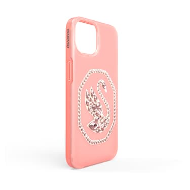 Θήκη κινητού, Κύκνος, iPhone® 13 Pro, Ροζ ανοικτό - Swarovski, 5625642